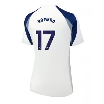 Billige Fotballdrakt Tottenham Hotspur Cristian Romero #17 Replika Hjemmedrakt Dame 2025-26 Kortermet
